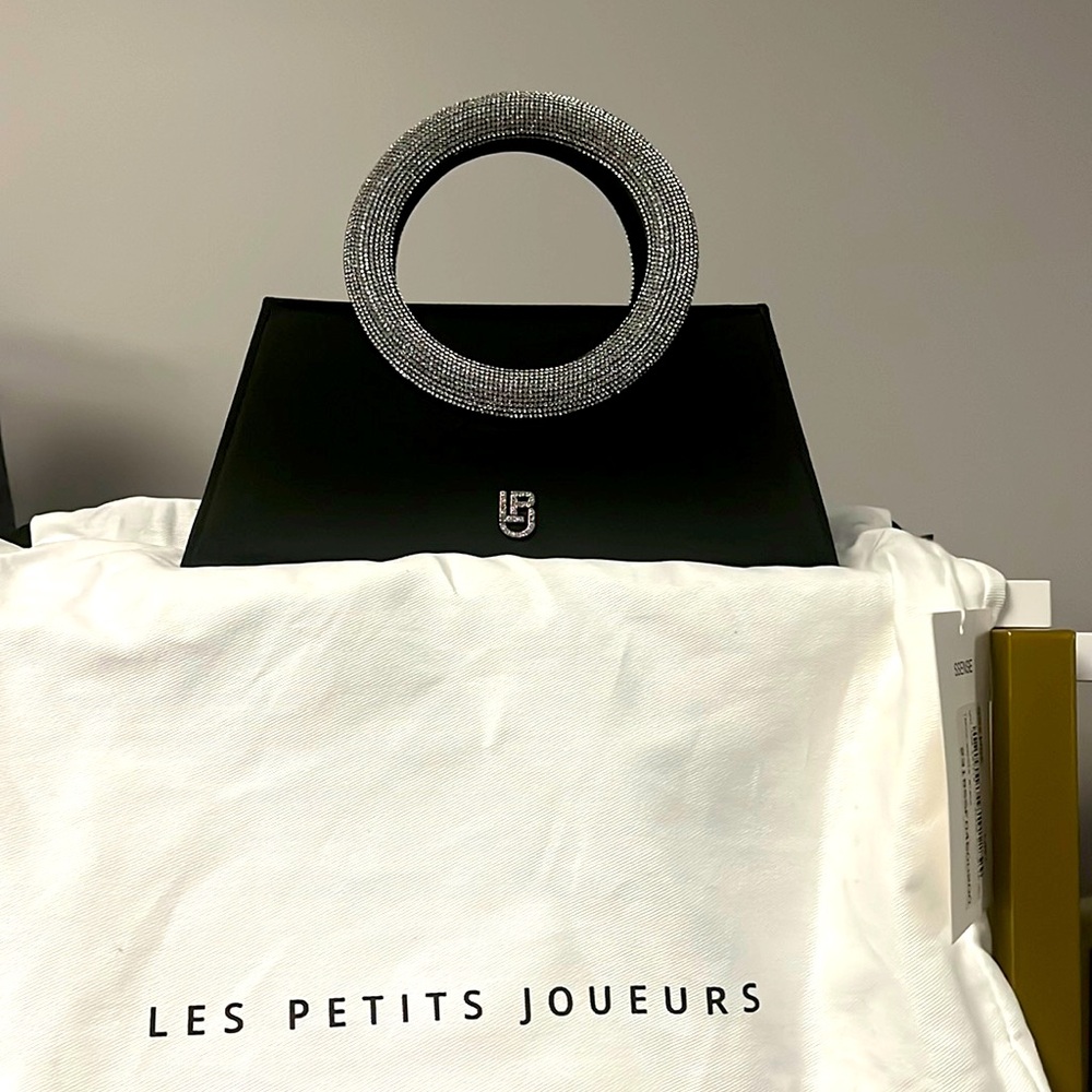 New Les Petits Joueurs Trapeze Bag, Comes with Strap and BOX